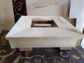 12x12 inch Wooden Base Stand For Refrigerators Dispensers Fridge. 