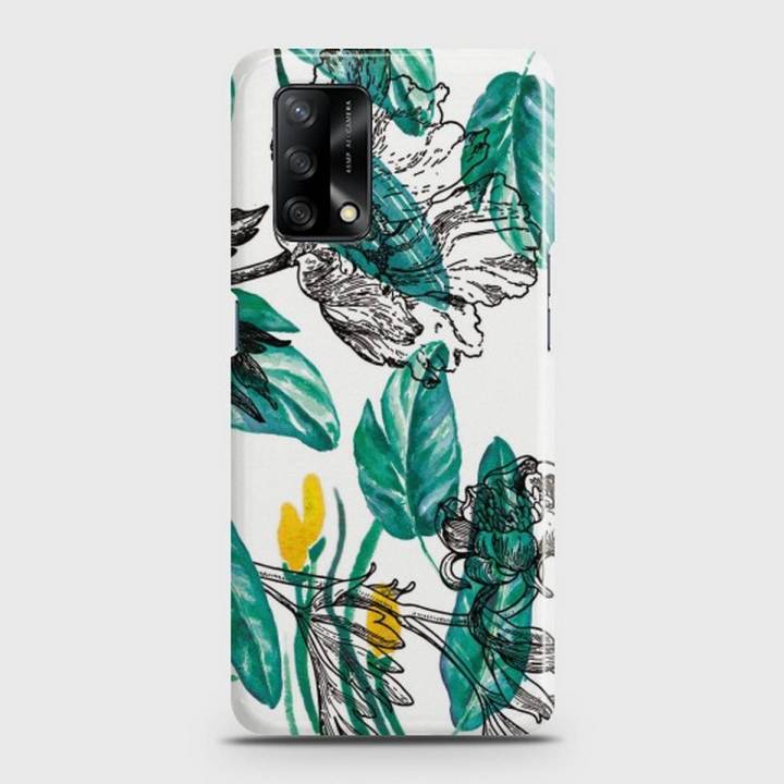 Oppo F19 Cover - SkinLee HQ Hard Case - Sea Green Finiato - SKINLEE-416-1-846-647