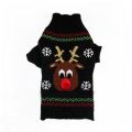【Sooledead】Nose Deer Sweaters Xmas Winter Warm Pet Knitwear Hoodie Pullover Jumper for Chihuahua Teddy Dog Christmas Sweater. 