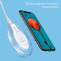 LED Wireless Charger For iphone 11 7 Plus Wireless Charging Adapter For Samsung S9 S9 Ultra Thin Qi Wireless Charger Receiver. 