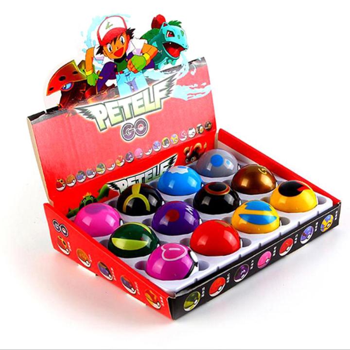 New 12Pc/et pokeball cute pokemon figure Toy Japan Anime figure Pokemon Ball