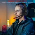 HUHD 2.4G Wireless Gaming Headset W/Mic Stereo Gaming Headphones Deep Bass for PS5 PS4 XBOX ONE Gaming Console and PC. 