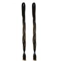 Synthetic Braided Hair Extension For Women - Natural Black. 