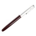 3X HERO 616 Fountain Pen Hooded Golden Nib Dark Red Small Vintage. 
