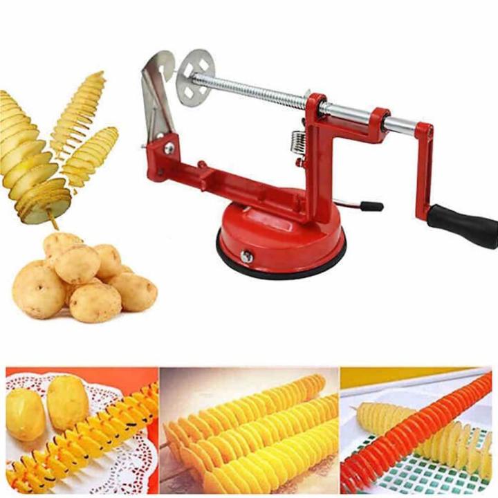 Spiral Potato Cutter - Red
