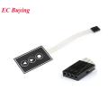 1x3 Matrix Array 3Key Button Membrane Switch Keypad Keyboard Control Panel DIY Kit For Arduino 1*3 Keys. 