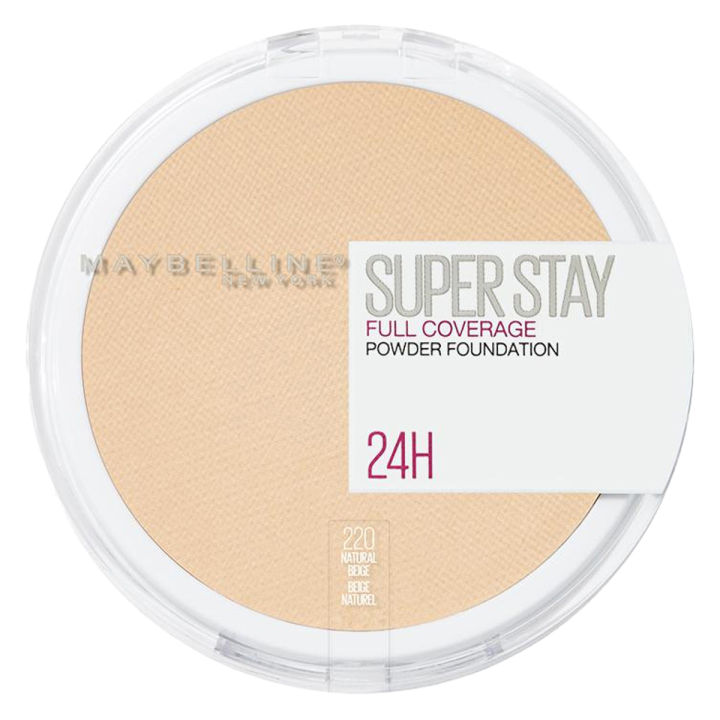 Maybelline New York SuperStay 24H Full Coverage Powder - 220 Natural Beige