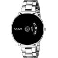 Branded watch for men and boys in silver chain new design 2021. 
