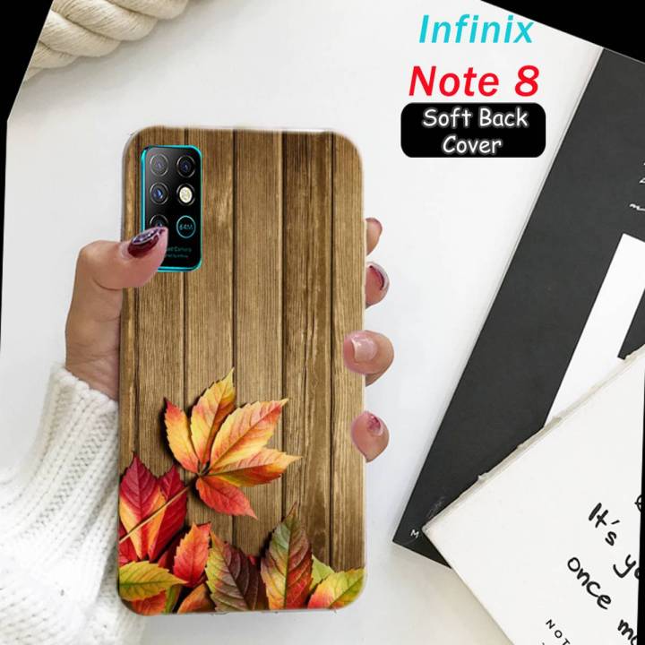 Infinix Note 8 Mobile Cover - Print Soft Case Cover