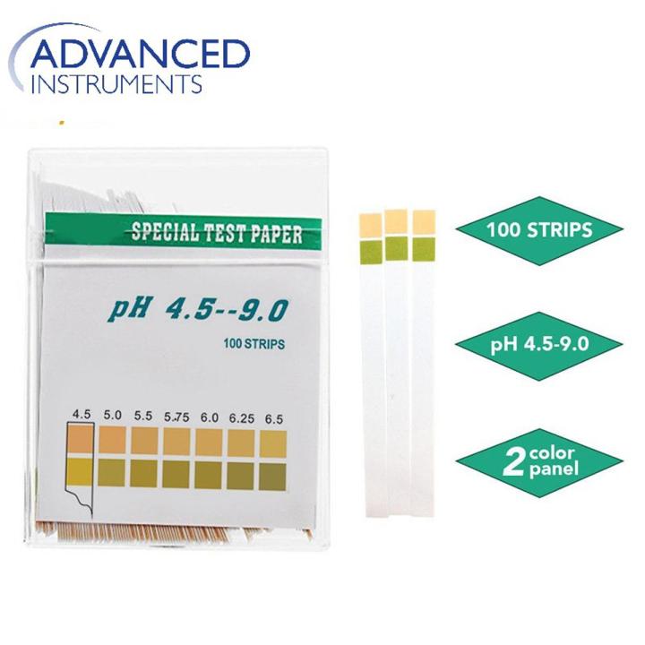 100 strips precision PH human acid test paper 4.5-9.0 two-color urine saliva preparation test paper