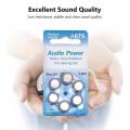 Audio Power Hearing Aid Battery / Heavy Duty Hearing Aids Batteries Size # A675. 
