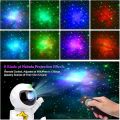 Astronaut Galaxy Star Projector Lamp - Rotating Starry Sky Night Light for Kids' Room. 