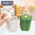 Green forest Storage Bucket Deep Living Room Bedroom Trash Storage Bucket. 