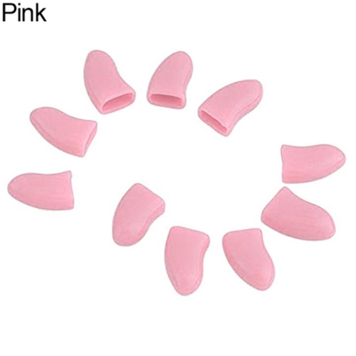 20Pcs Soft Pet Dog Cats Kitten Paw Claws Control Nail Caps Covers Pet Accessories