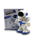 Naughty space Electric Dancing Robot Toy 360° Rotating with Music for Kids. 