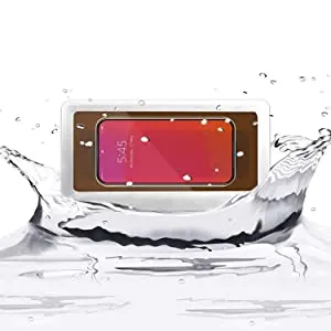 Touch Screen Waterproof Anti Fog Wall Mount Mobile Phone Box Case