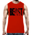 Mens Bodybuilding Gym Beast Tank Tops Vest Male Sleeveless Fitness Running Sportwear Muscle Singlet Workout Undershirt Clothing. 