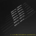 Ultra-fine twist needle beaded beaded needle through pearl necklace small hole bead lead needle handmade DIY tool artifact. 