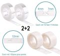 Pack of 4 Balloon Arch Kit 10M Garland Decorating Strip Tape and 200 Removable Glue Sticky Dots Birthday Party.. 