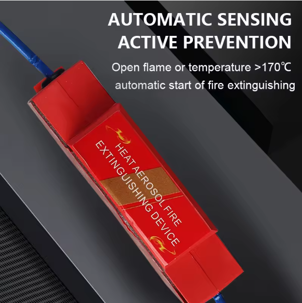 Din Rail Heat Fire Automatic Fire Extinguisher LV Distribution Box ...