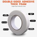 Double Tape Super Strong Adhesive Tape Powerful Double Sided Tape Double Sided Foam Tape 1 Inch-24mm Length 7 Yards Best For Sticking Two Surfaces Together. 