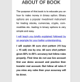 Binary Quotex Trading Book 30+ Sure Short Patterns | Best Book Of candlestick pattern. 