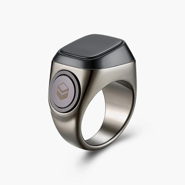 iQibla M02 Pro 15 Days Endurance Zikr Ring Smart Tasbih Electronic Zikr Counter Tasbeeh 5 Prayer Time Reminder Bluetooth IP68 Waterproof