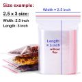 Zipper - zip lock airtight plastic shopper bag. 