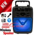Original KTS-1352 Wireless Portable Bluetooth USB Speakers - Supports SD Card USB FM Radio - Rechargeable MIC Speaker - Mini Speakers 4” Drive Size loudspeaker System High Quality Sound Players chargeable Mobile Holder Best New Wireless Speakers KTS 1352. 