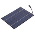 12V 5.2W Mini Solar Panel Polycrystalline Solar Cells Silicon Epoxy Solar DIY Module System Charger + DC output. 
