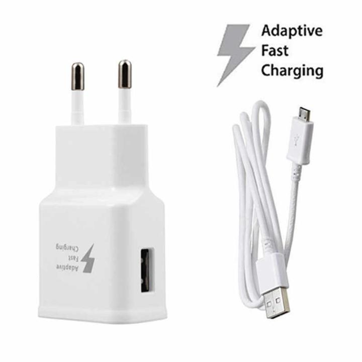 Fast Charging AC Wall Charger + Micro Usb cable For Samsung Galaxy S6 Edge + A6 J4 J6 J8 A10 For Xiaomi Redmi 7A 5A Note 5 6 Pro