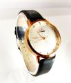 Noble Ladies Fashion Watch Butterfly Dial Leather Strap Casual Watch For  Girls Women. 