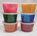 Glitter  Slime For Kids Magic Crystal Soft Slime Fluffy Glitter Slime Playful Set For Kids. 