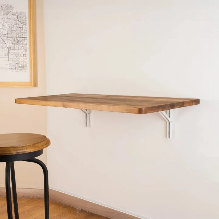 Foldable%20Wall%20Mounted%20Table%20Space%20Saving%20Study%20Desk%20Wooden%20-%20Image%204