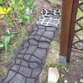 Plastic Pathway Path Maker Mold DIY Molding Patio Walk Maker Paver Walk Mould Concrete Paver Brick Mold Tool professional design. 