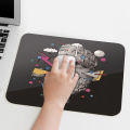Mouse Pad Foldable Geometric Colorful Pattern Computer Mouse Mat. 