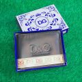 D&G Genuine Cow Leather Men's Wallet with Vintage Style and Card Slots. 
