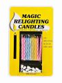 10PC/ Pack Magic colorful birthday cake candle thread blowing funny tricky toy birthday cake party eternal blowing candle. 