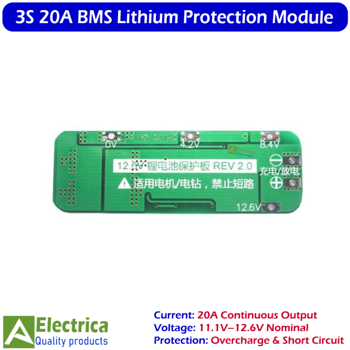 3S%2020A%20BMS%2011.1V%E2%80%9312.6V%20Lithium%20Battery%20Protection%20Module%20for%2018650%20Li-ion%20DIY%20Projects%20by%20Electrica%20-%20Image%205