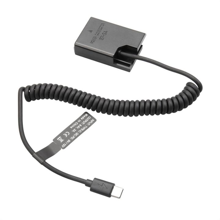 EL14 Dummy Coupler Battery Type-C Spring Cable for Nikon D3100 D3500 D5100 D5200 D5300 D5600 P7000 P7100 P7700 P7800 Replacement Spare Parts