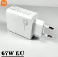 Xiaomi MI 67W Original Fast Charger with Turbo Cable USB-Type C Cable for Android Devices - Fast Charger for Android - Quick Charging. 