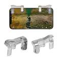 Gaming Triggers for PUBG and Free Fire 4Finger Smooth Play Controls. 