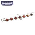 Green forest Chain Bracelet Geometric Anime Naruto Sharingan Eye Cuff Bracelet Jewelry Accessories. 