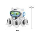 Ethereon Mechanical Octopus Toy Interactive Electric Octopus Toy with Lights Music Obstacle Avoidance Educational Walking Robot for Kids Perfect Gift for Boys Girls Octopus Toy with Colorful Lights. 