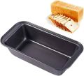 Rectangular Bread Mold Carbon Steel Non-stick Cake Pan Toast Mold Cake Baking Tray Square Pan Kitchen Baking Tools Black. 