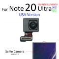 Front Facing Selfie Camera For Samsung Galaxy Note 20 Ultra N980 N981 N985 N986 Flex Cable Parts. 