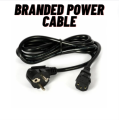 BRANDED POWER CABLE FOR PC ,COMPUTER & MONITOR ,, 100 % COPPER. 