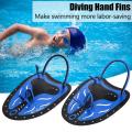 WHALE Swimming Diving Hand Fins Paddles Webbed Training Fin Scuba Equipment (Blue M) - intl. 