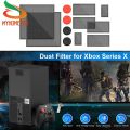 2 Set Game Console Dust Cover for Xbox Series X Gaming Host Dustproof Net. 