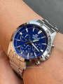 Original Casio Edifice - EFV-630D-2AVUDF - Stainless Steel Wrist Watch for Men - Chronograph. 